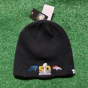 Denver broncos v Carolina panthers Super Bowl 50 beanie